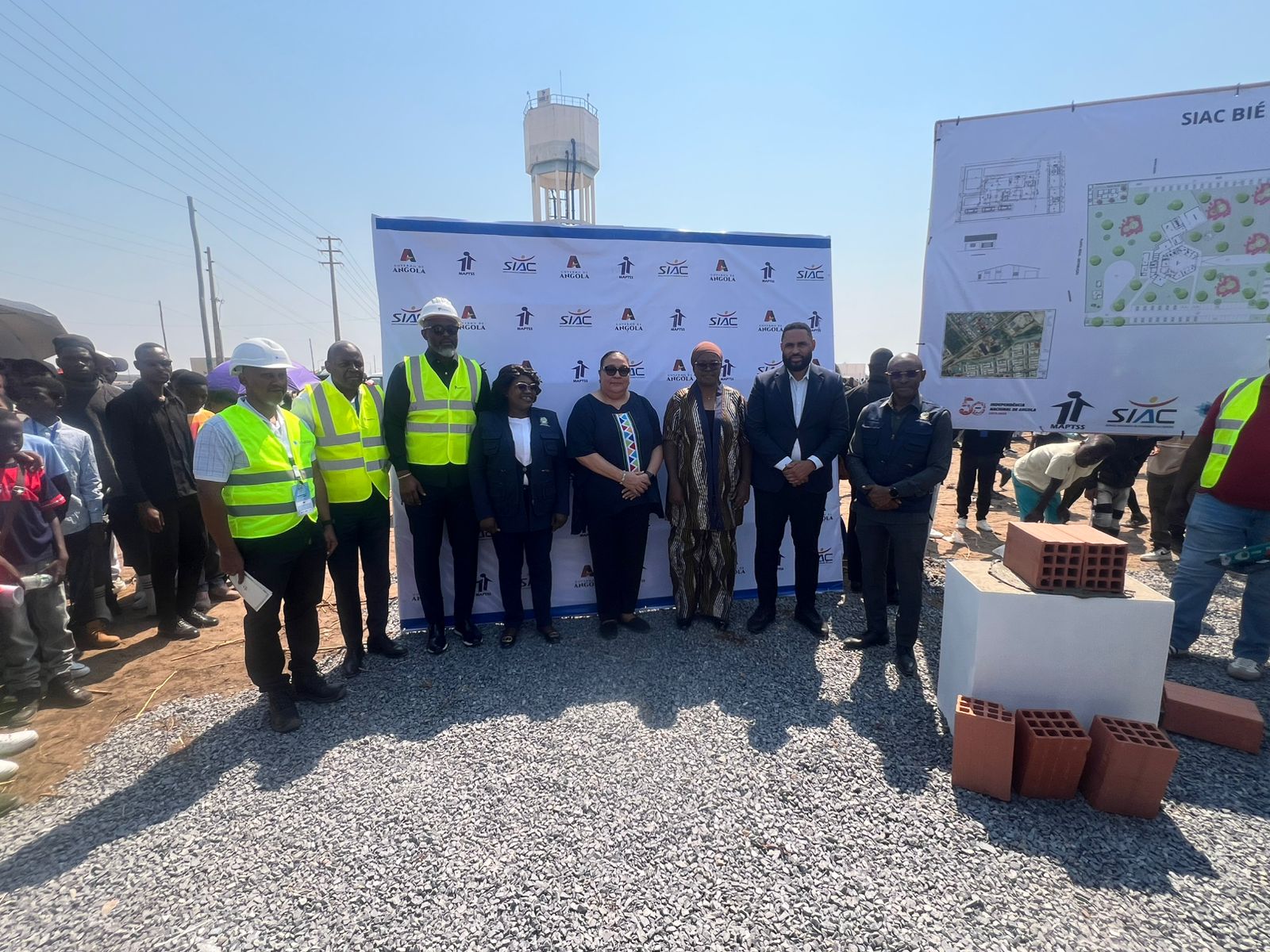Lançamento da 1ª Pedra SIAC Cuito