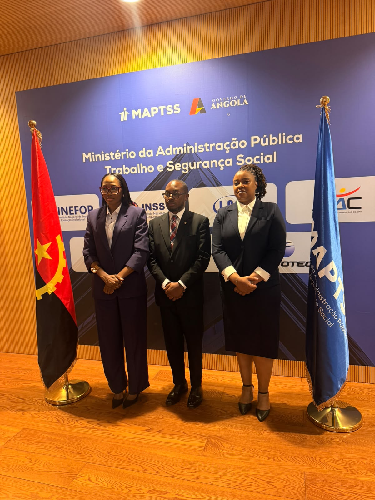 Tomada de Posse dos Coordenadores do SIAC Lubango, Malanje e da Chefe de Secção SIAC Kalawenda