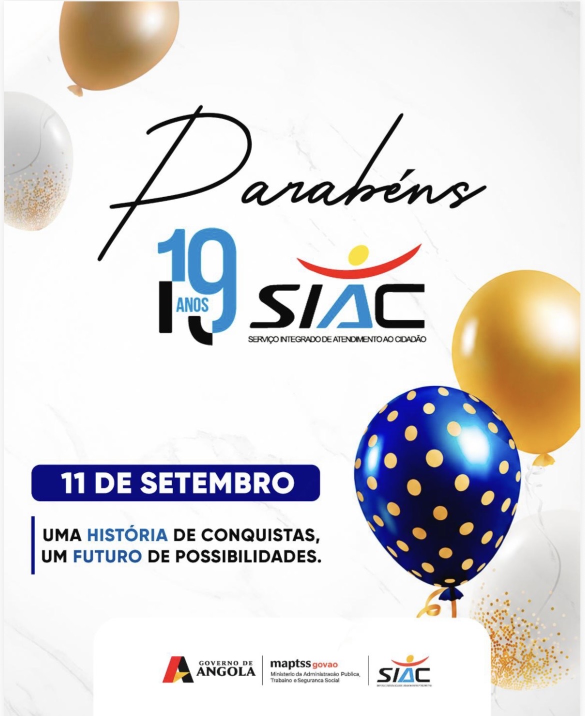 19 ANOS DE SIAC – 11 DE SETEMBRO